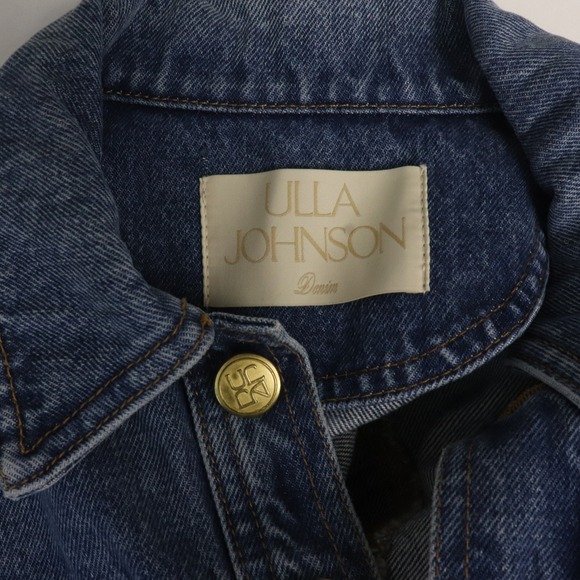 Ulla Johnson Cosette Denim Jacket Petite XS - Picture 9 of 10